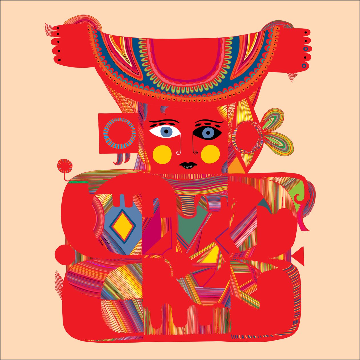 俄罗斯娃娃, 2019 (数字) 作者 萨宾娜·内德尔切娃·威廉姆斯 (Zanara)