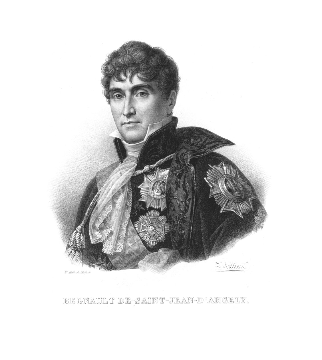 Michel-Louis-ÉtienneRegnaud de Saint-Jeandangély，约1820年代。 作者 Zephirin Felix Jean Marius Belliard