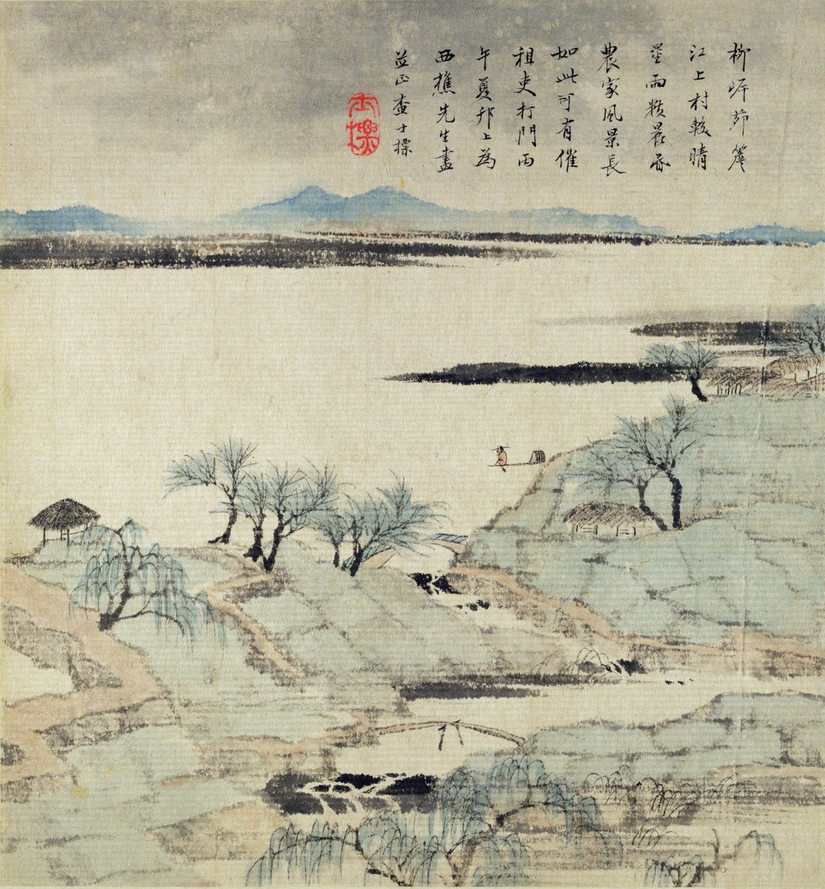 风景画册（纸上墨水） 作者 查士标