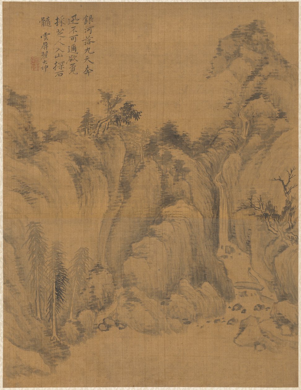 风景，1775年。 作者 翟达坤