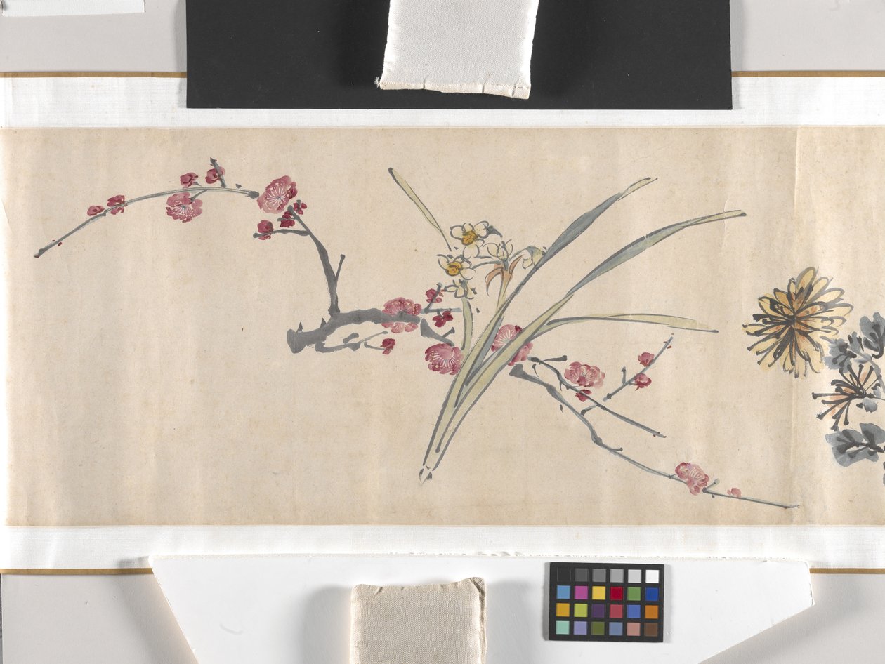 彩色花朵 作者 周志勉