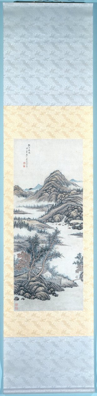 山中隐士 作者 竹鹤年