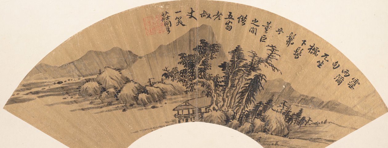 河流景观。 作者 庄炯生