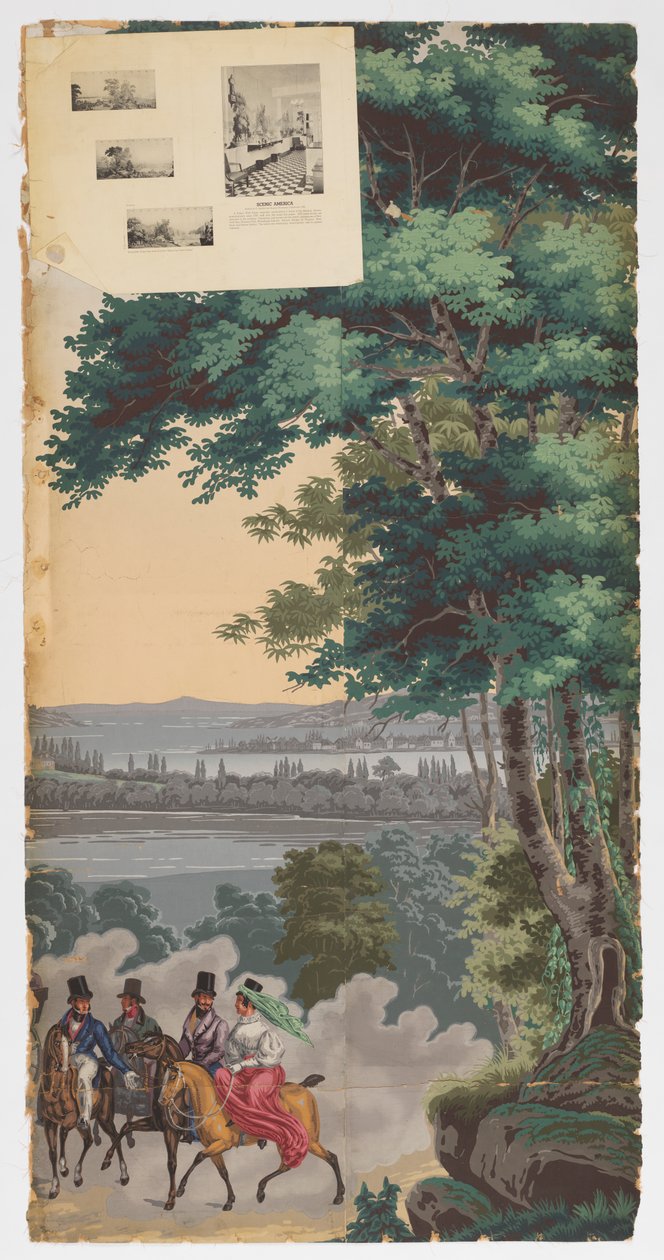 美国风光 作者 Zuber and Cie, Rixheim, 阿尔萨斯