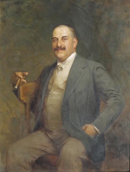 一个男人的肖像 作者 Zygmunt Ajdukiewicz