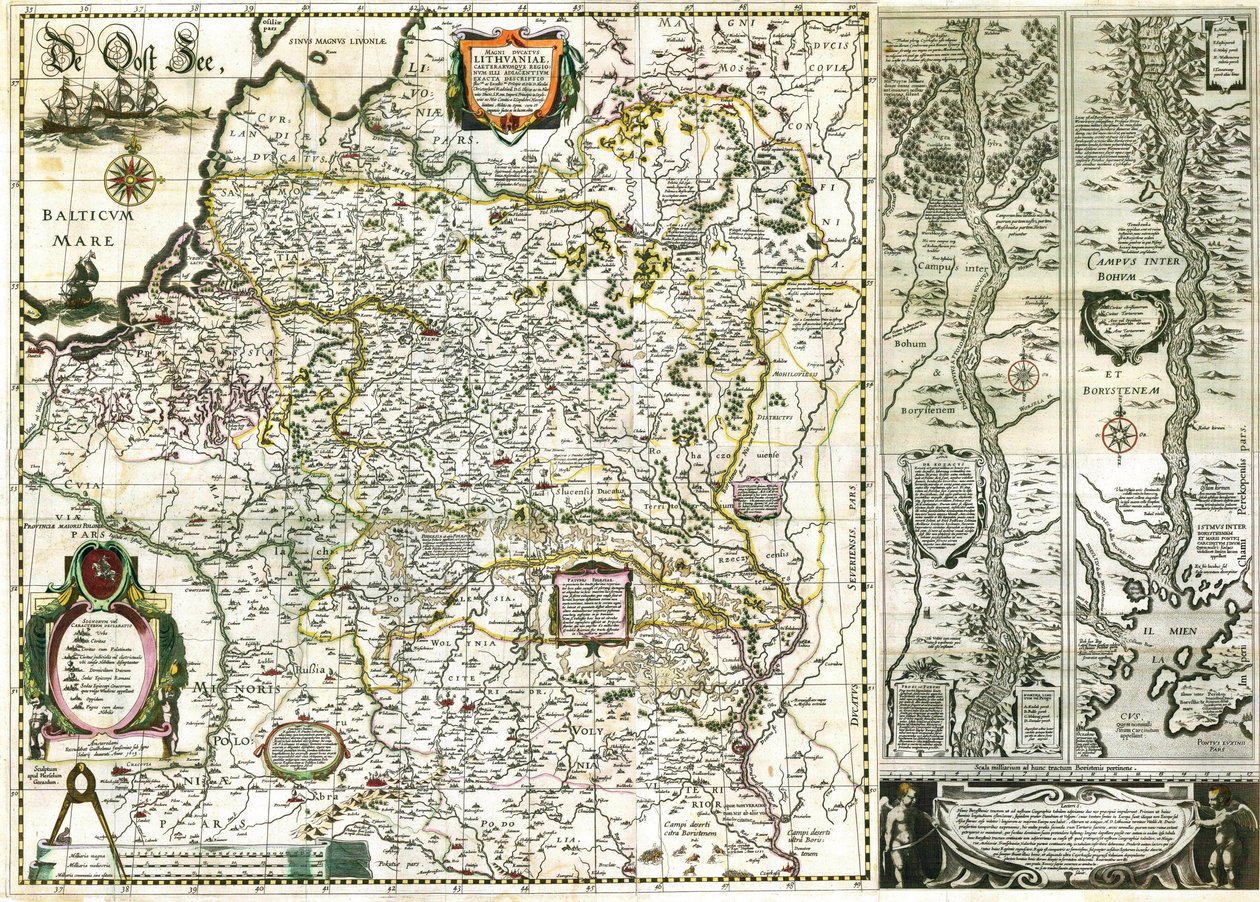Radziwill-Orphans-立陶宛大公国地图 作者 РадзівілаСіроткі