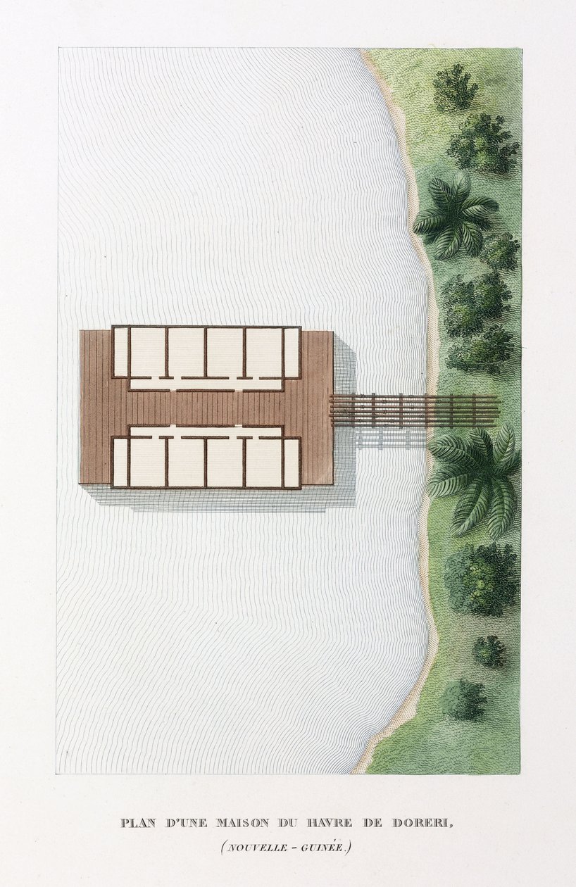 多雷里天堂的房屋建筑图 作者 弗雷德里克（致）巴纳德