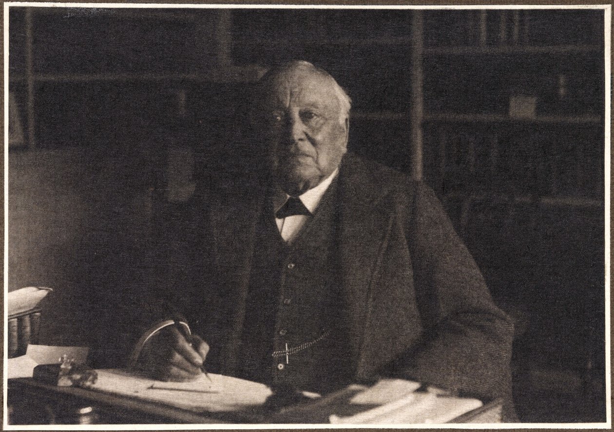 亨利-罗斯科，英国化学家，约1914年 作者 费迪南德·乔治·沃尔德米勒