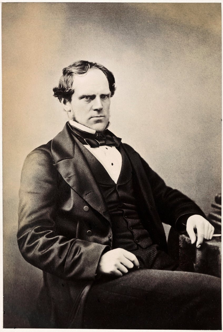 John Ramsbottom，英国铁路工程师，约1850年 作者 弗雷德里克（致）巴纳德