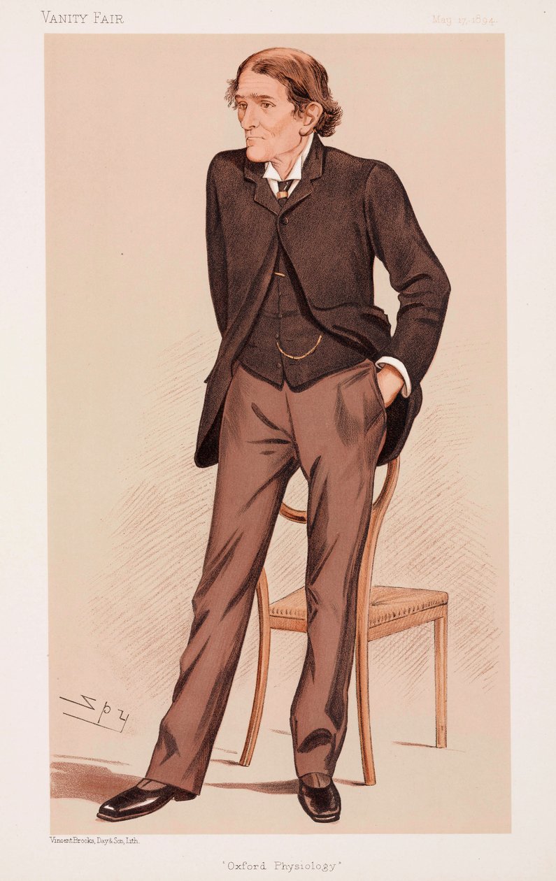 John Scott Burdon Sanderson，英国生理学教授 作者 加拿大学校