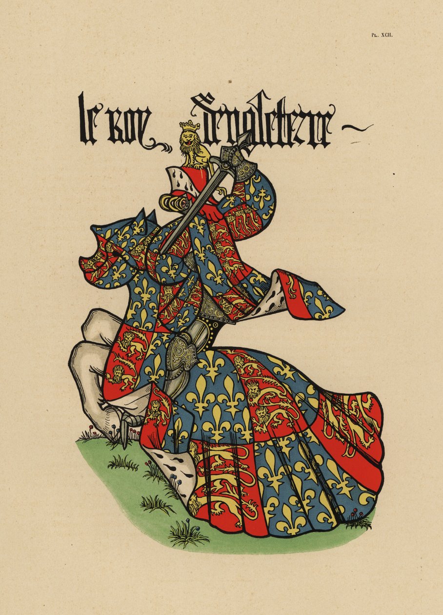 英格兰国王，le roi d