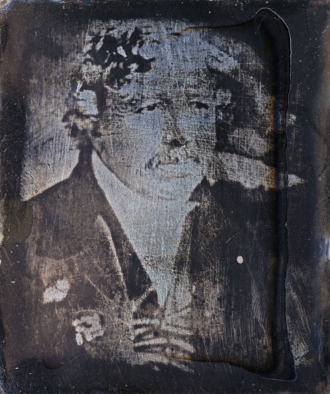 法国摄影先驱路易-雅克-曼德-达盖尔，约1840年代 作者 弗雷德里克（致）巴纳德