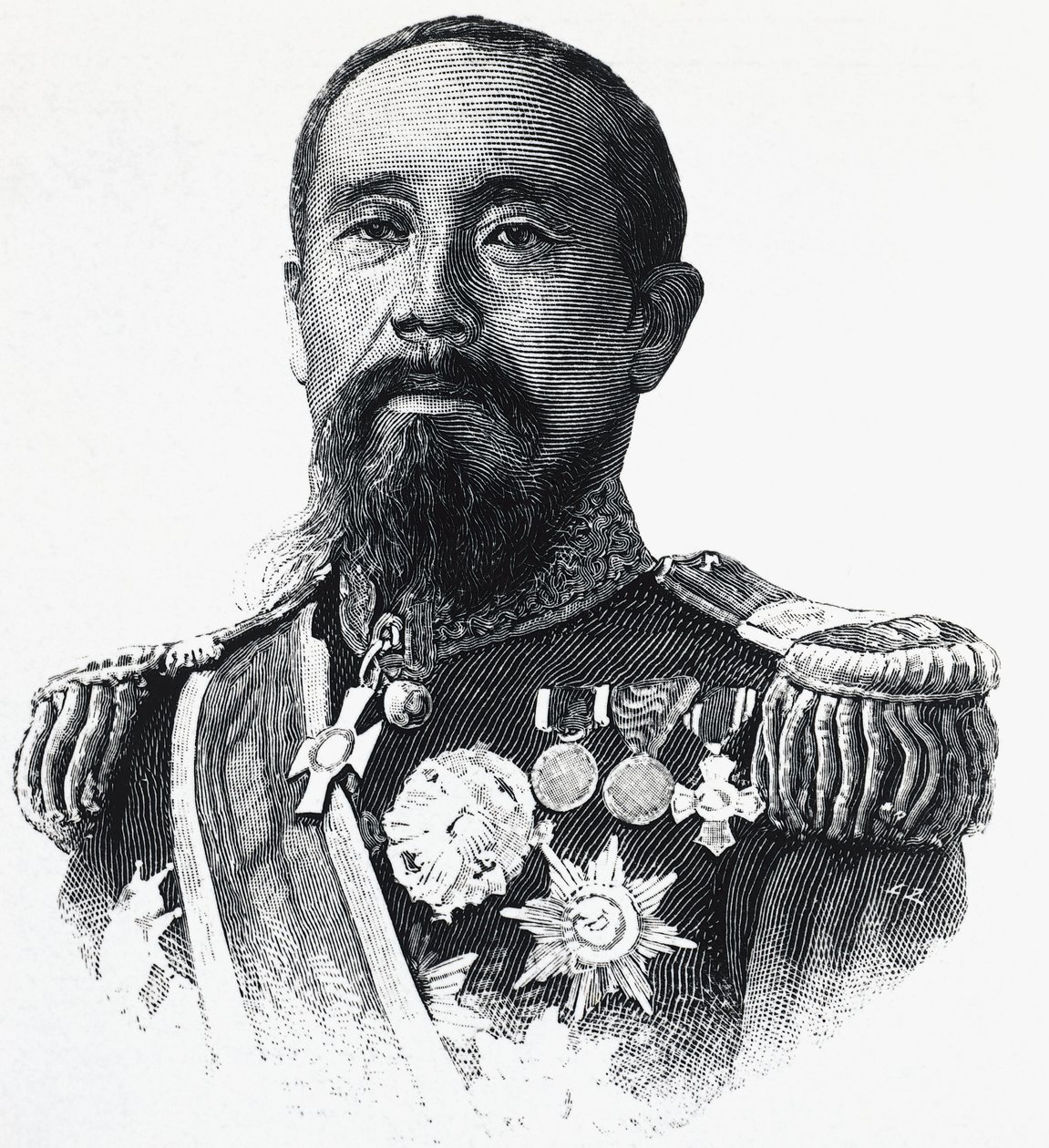 伊藤博文（1841-1909）画像，日本政治家 作者 塞维里尼