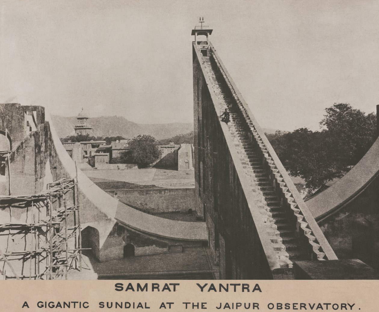 印度斋浦尔天文台的Samrat Yantra 作者 弗雷德里克（致）巴纳德