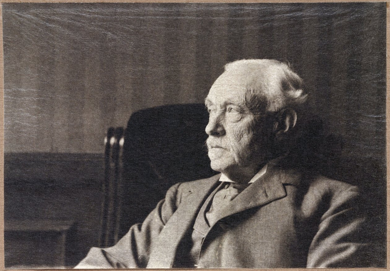 英国化学家威廉-奥古斯都-蒂尔登爵士，约1910年代 作者 费迪南德·乔治·沃尔德米勒