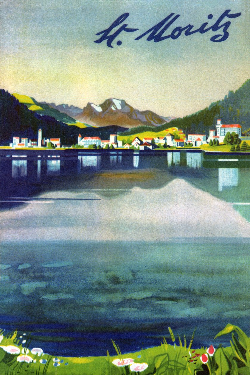 圣莫里茨，约1930年 作者 . .
