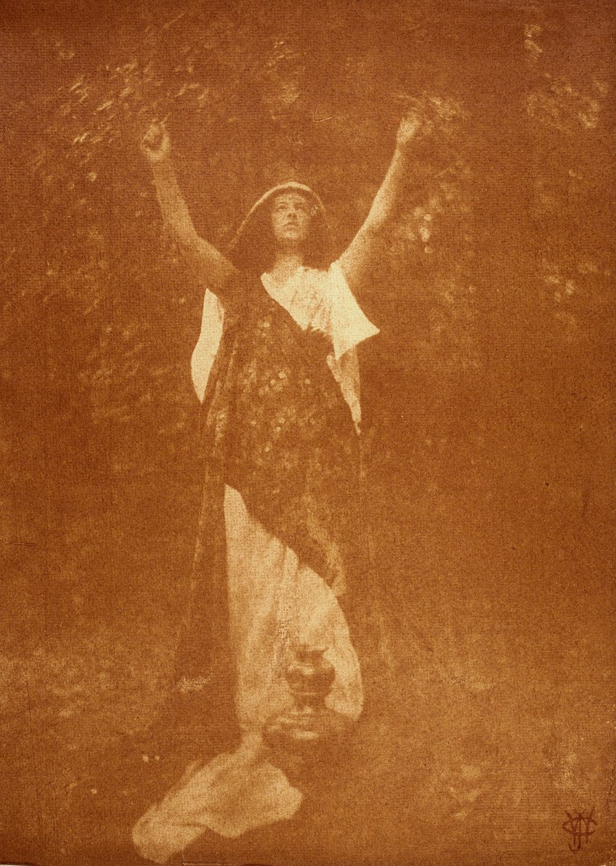 拿着花瓶的女人，约1906年 作者 理查德（后）爸爸