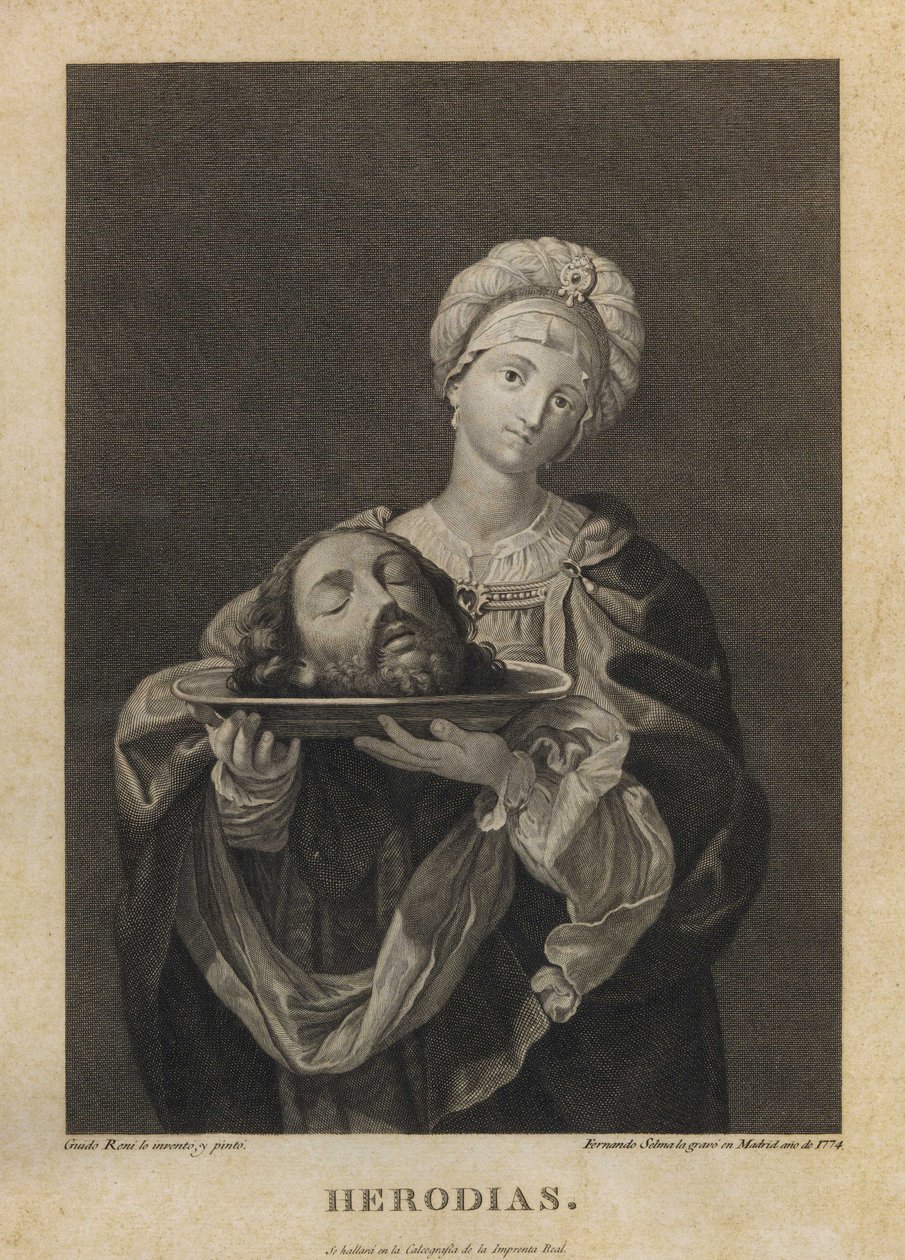 希罗底 作者 吉多·雷尼（Guido Reni）