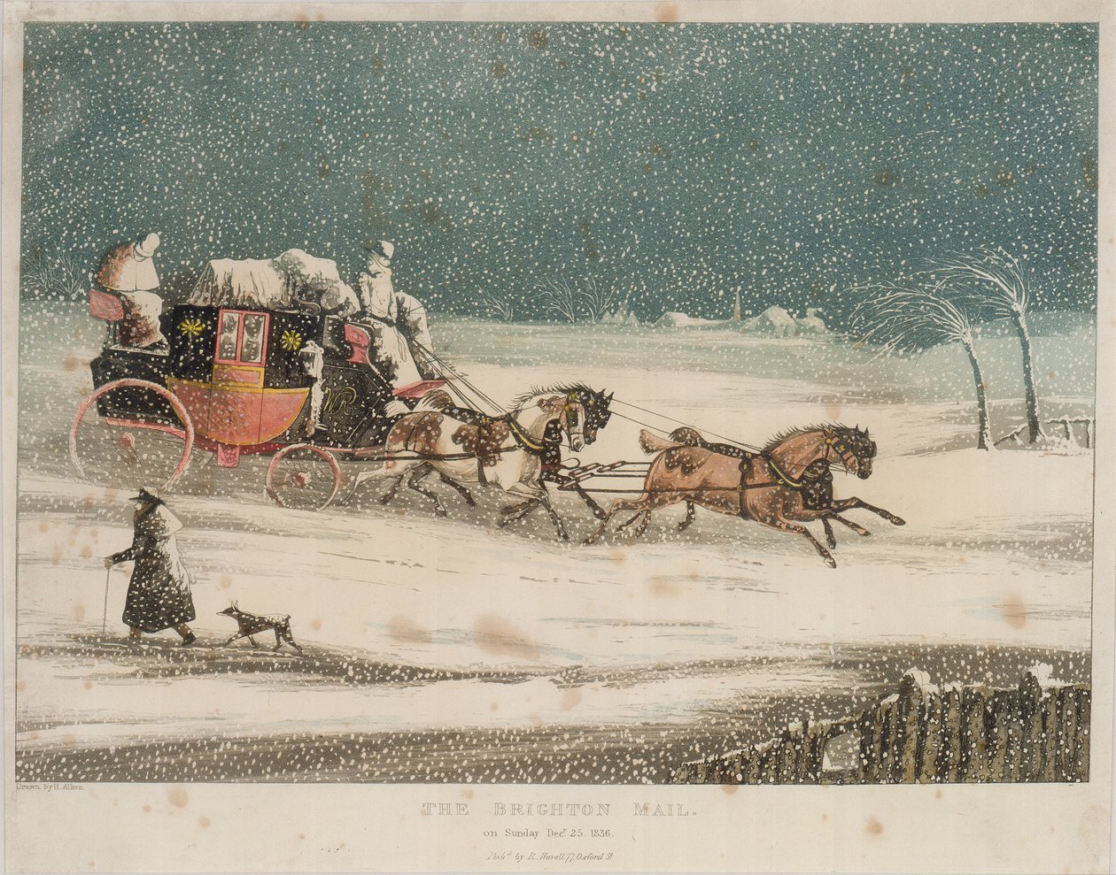 布莱顿邮报，1836年 作者 在亨利·托马斯·阿尔肯之后