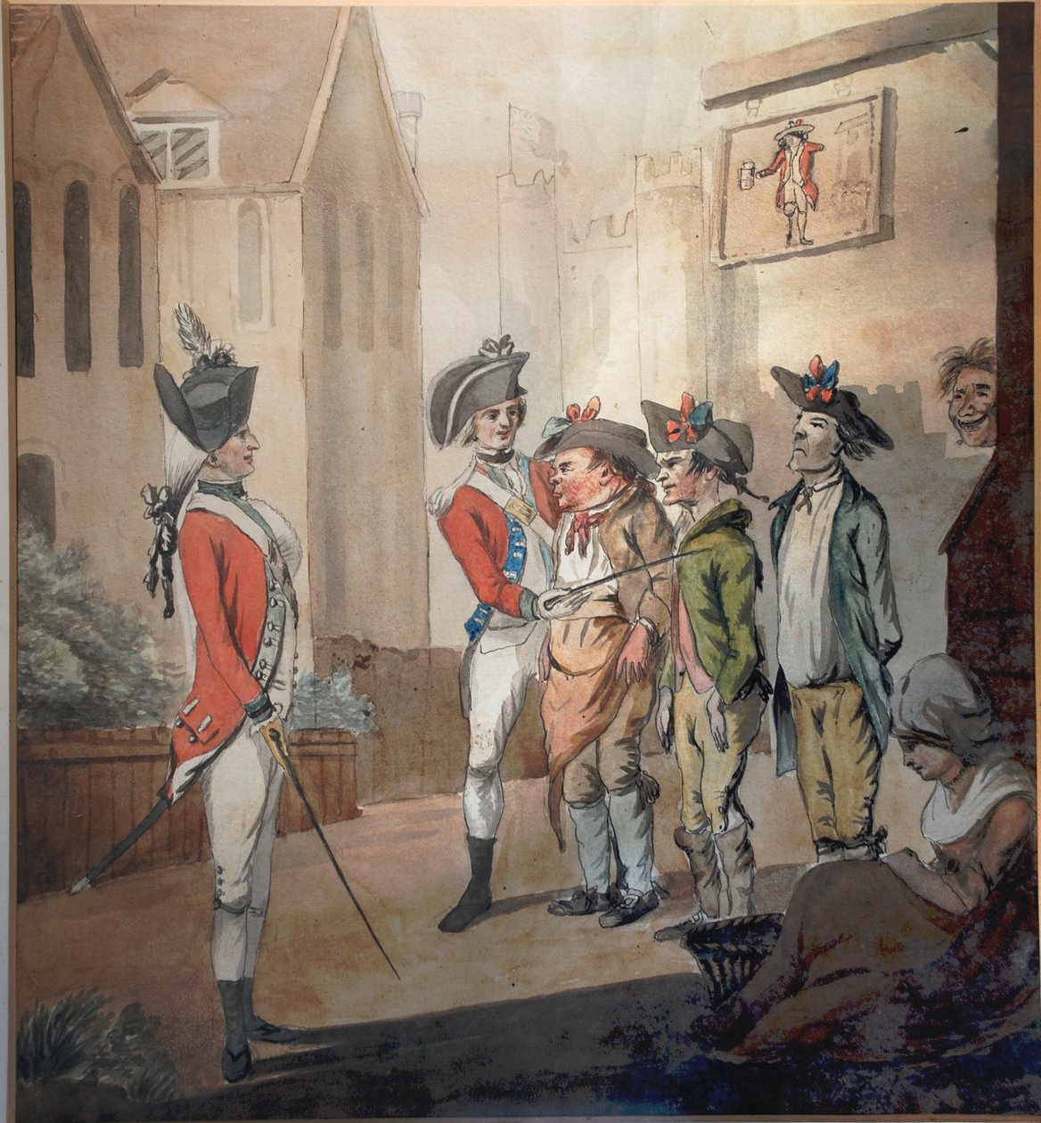 英国军队，英国招募党，1780年 作者 在亨利·威廉·本伯里之后