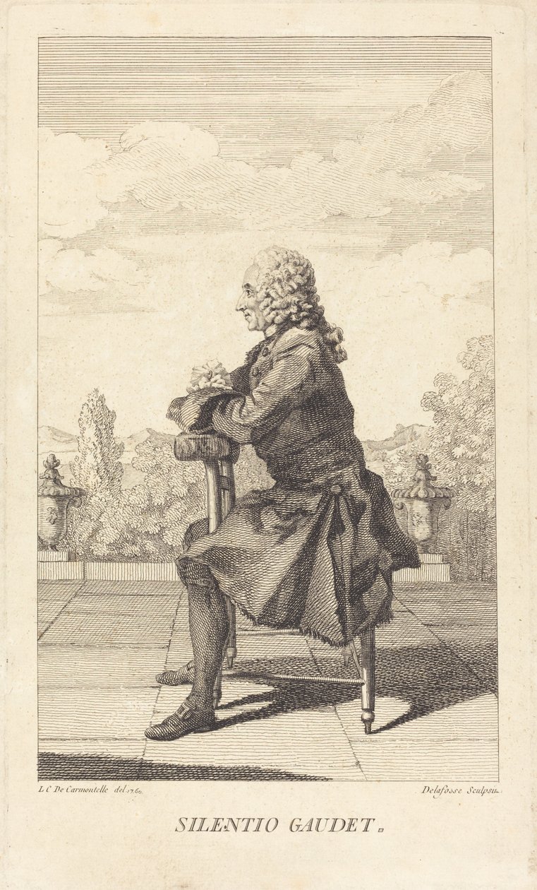 Jean-Baptiste-François Durey de Meinières 作者 在 Louis de Carrogis Jean Baptiste Delafosse 之后被称为 Carmontelle