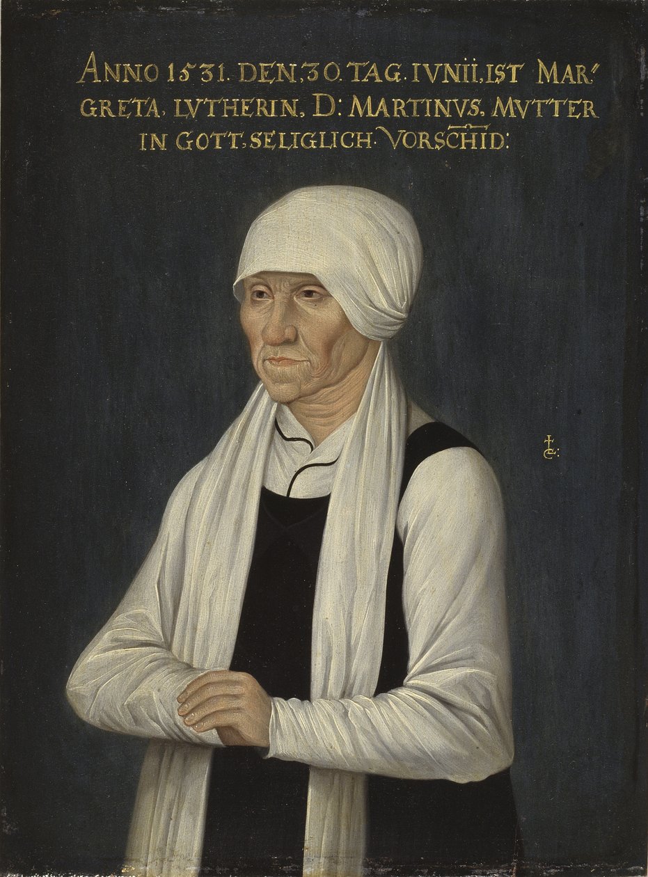 Margareta Luther，1700 作者 在长老卢卡斯·克拉纳赫之后