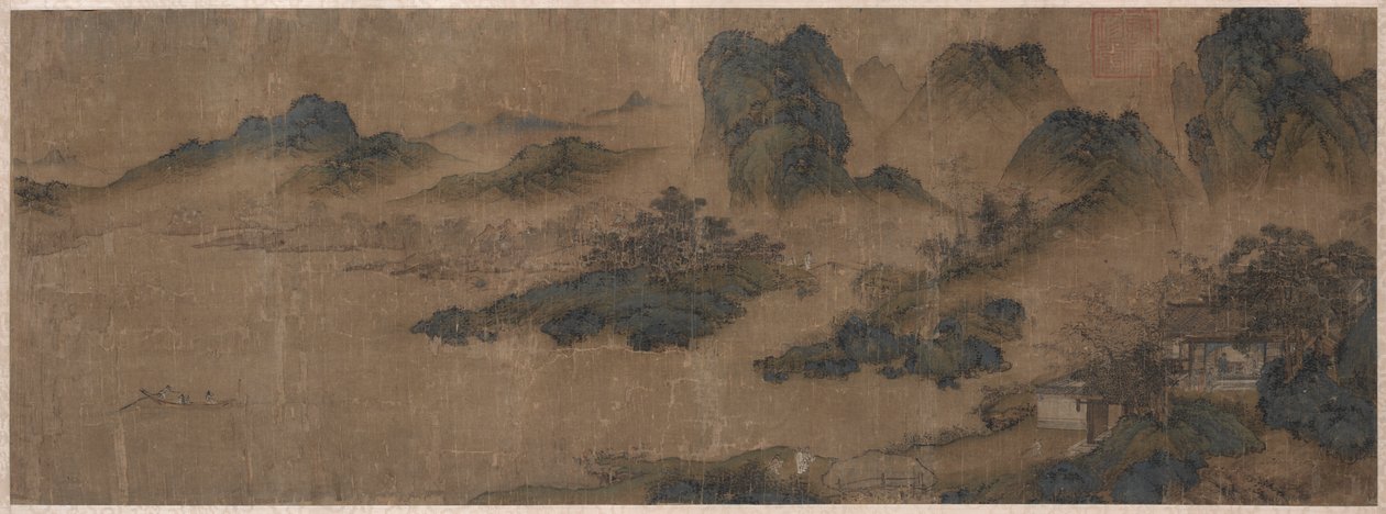 拜访春季山区的老朋友 作者 在盛某之后