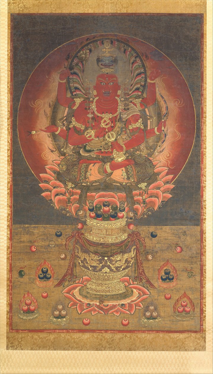 会前明王 作者 匿名的
