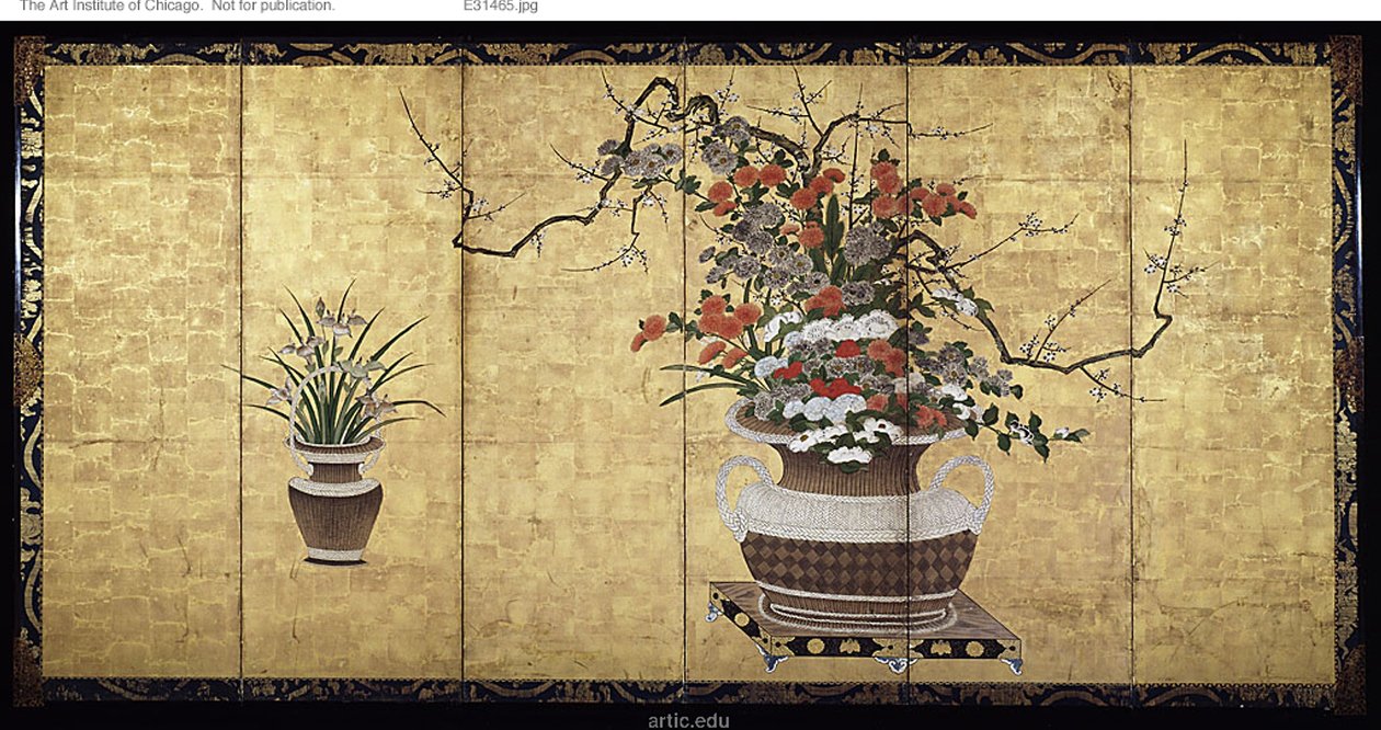 四季花篮 作者 匿名的