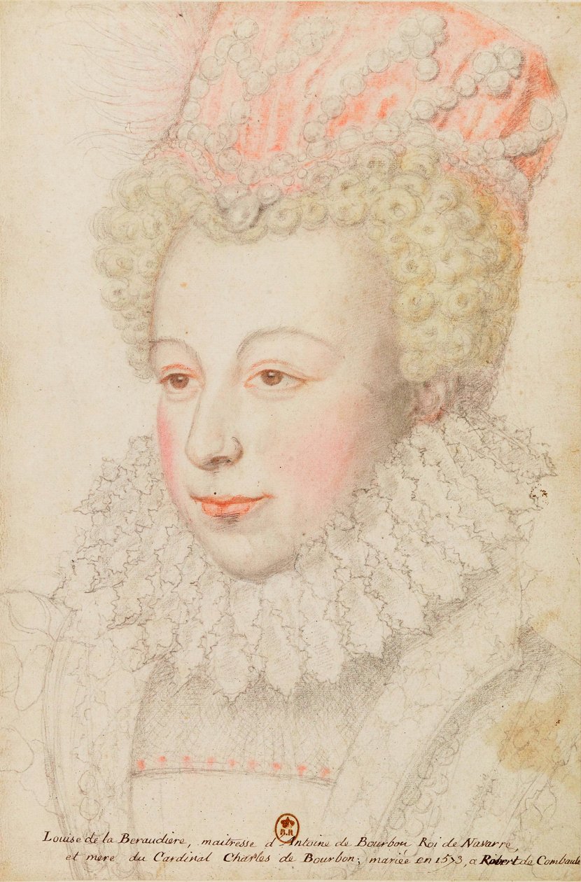 Clouet Marguerite de Valois 作者 无名氏