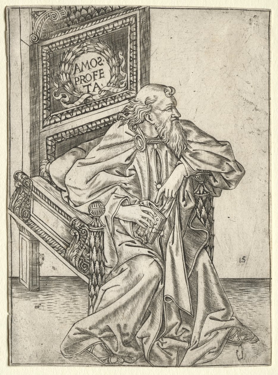 先知们  阿摩司 作者 归功于 Baccio Baldini
