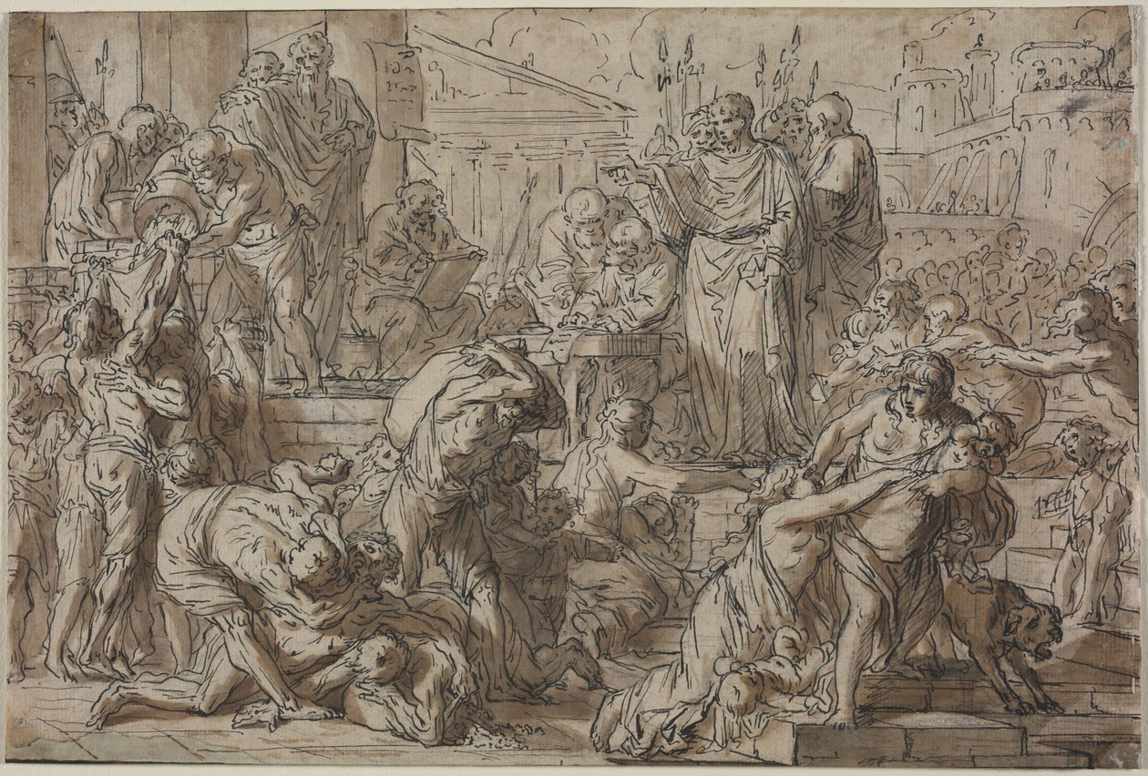罗马主题 作者 归功于 Philibert Benoît Delarue