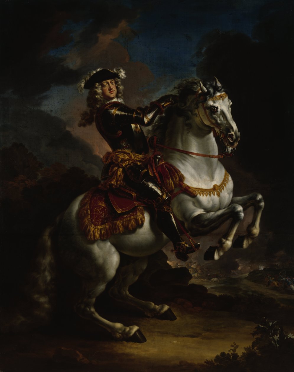 马背上的选民Johann Wilhelm von Pfalz-Neuburg 作者 扬·弗朗斯·杜文
