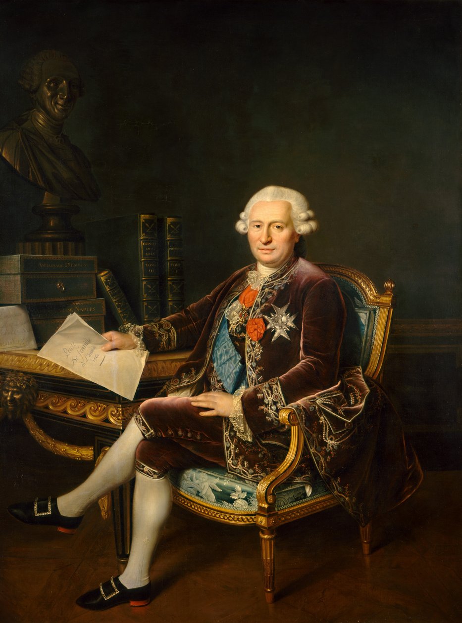 奥森侯爵 作者 叫 Cesar Van Loo Jules Cesar Denis Van Loo