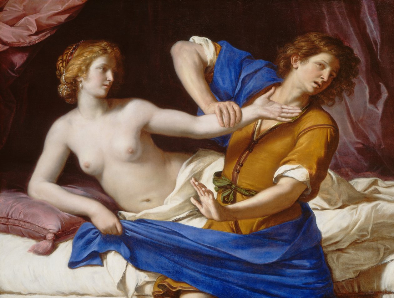 约瑟和波提乏的妻子 作者 叫 Guercino Giovanni Francesco Barbieri
