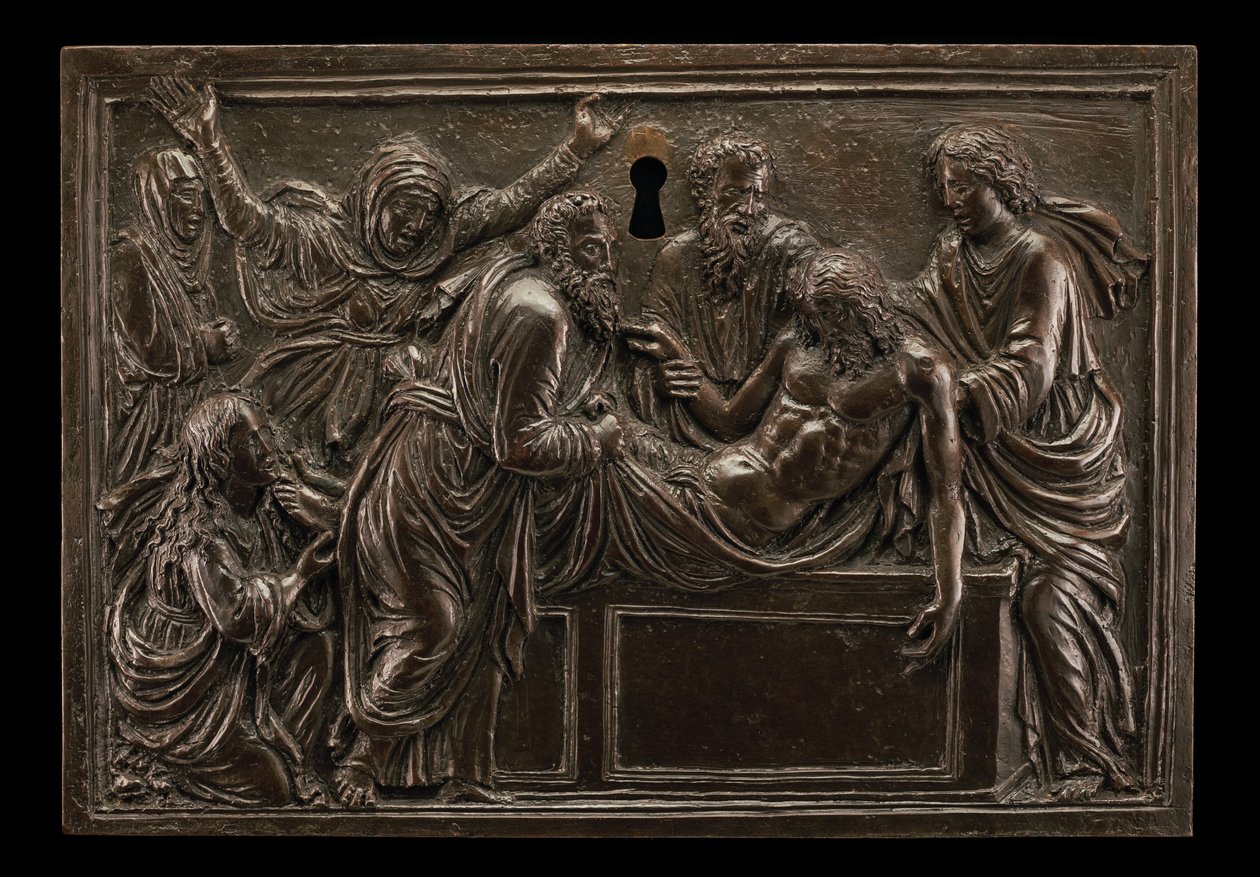 埋葬》（The Entombment 作者 叫 Riccio Andrea Briosco