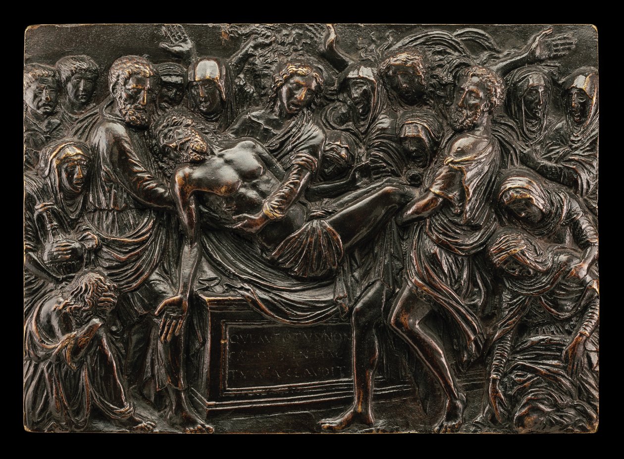 埋葬》（The Entombment 作者 叫 Riccio Andrea Briosco