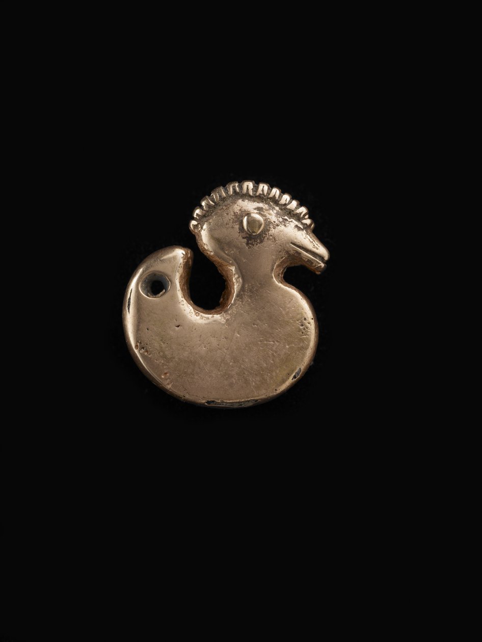 吊坠，公元200-1600年（铜） 作者 文明昆巴亚