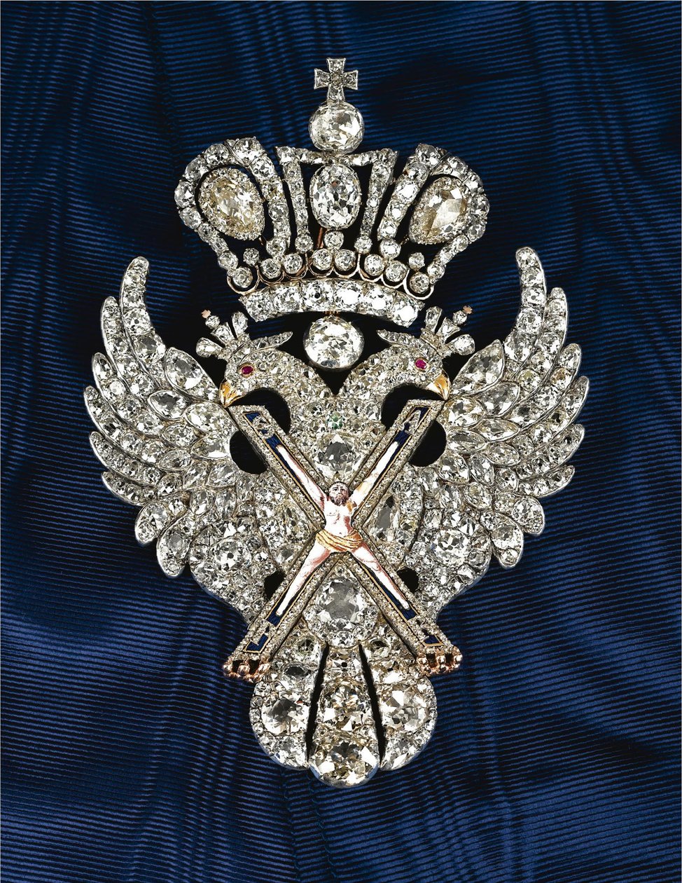 第一名圣安德鲁使徒勋章c。 1800 作者 装饰品和奖章订单