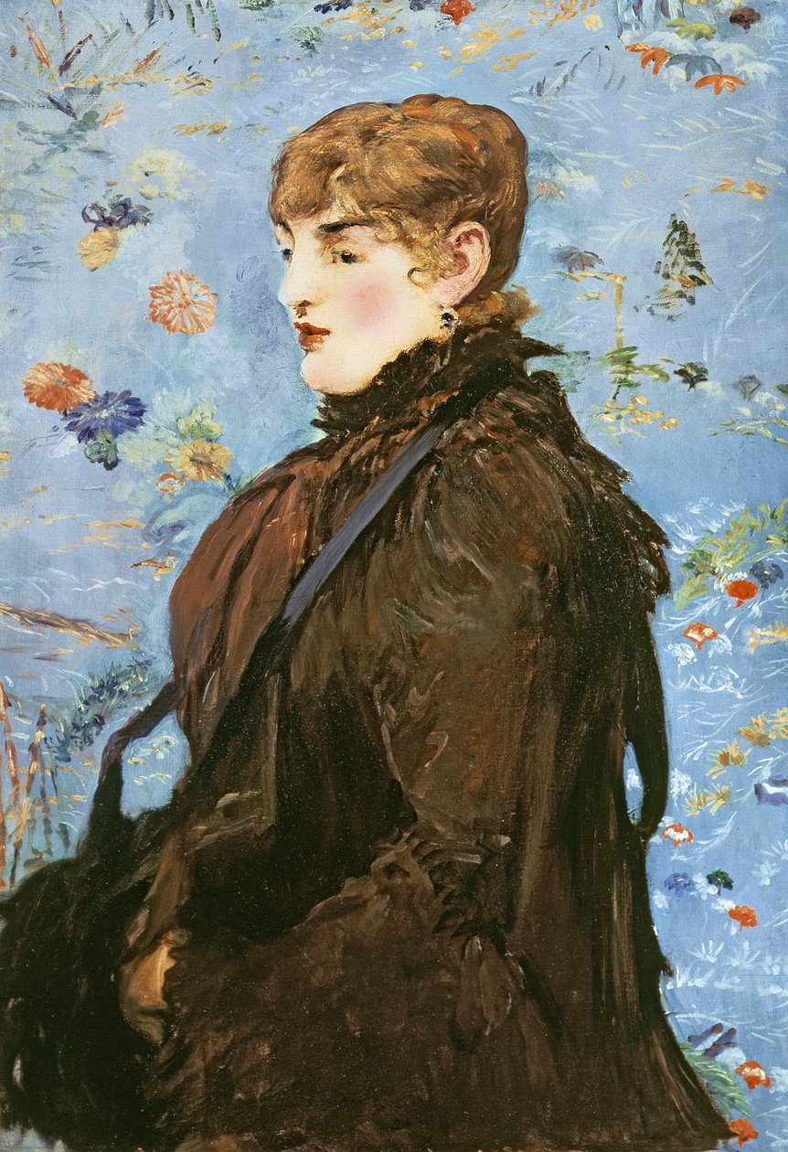 秋天（Mery Laurent），1882年 作者 爱德华·马奈