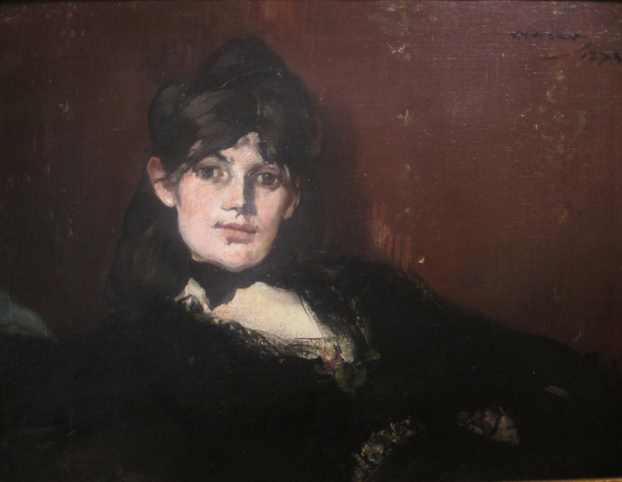 Berthe Morisot 作者 爱德华·马奈