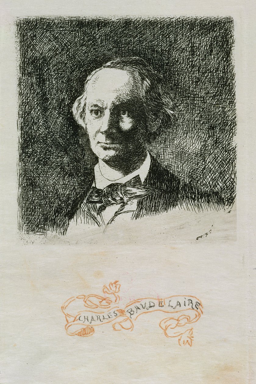 Charles Baudelaire（1820-67）1868 作者 爱德华·马奈