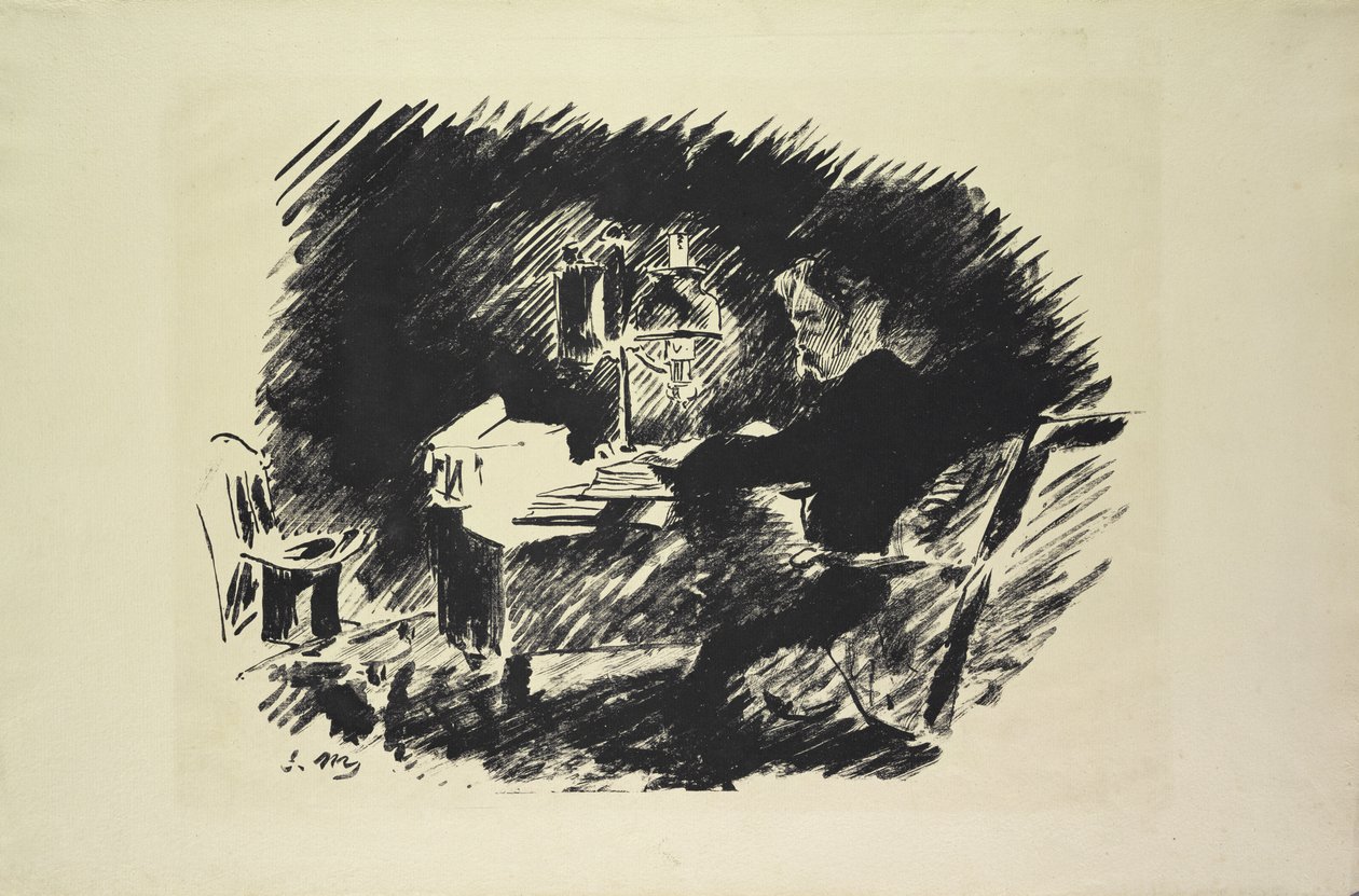 乌鸦（乌鸦），1875年 作者 爱德华·马奈