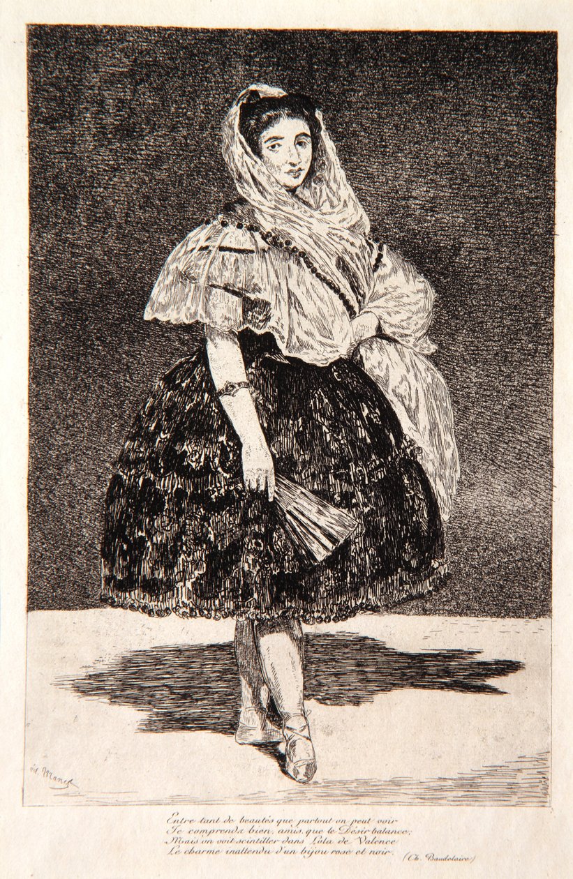 洛杉矶的洛杉矶，1863年 作者 爱德华·马奈