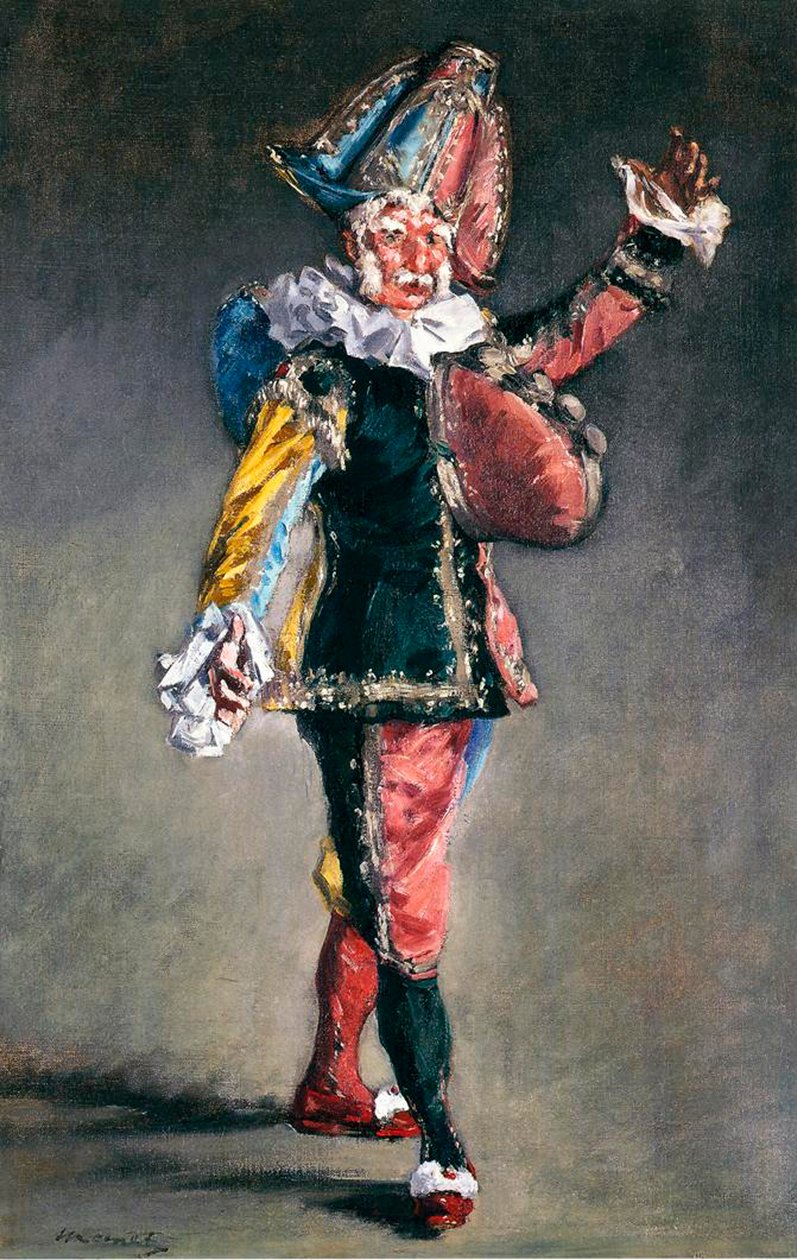 Polichinelle，1873年 作者 爱德华·马奈