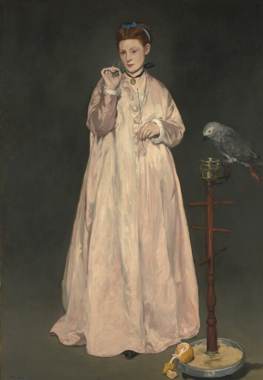 1866年的年轻女士 作者 爱德华·马奈