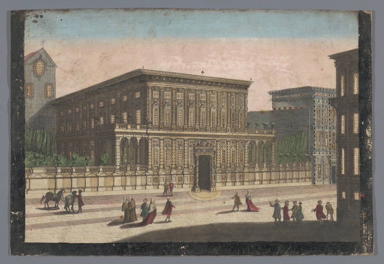 多利亚图尔西宫的历史 新路 (Strada Nuova) 杜卡多里亚宫 (Palazzo del Duca d