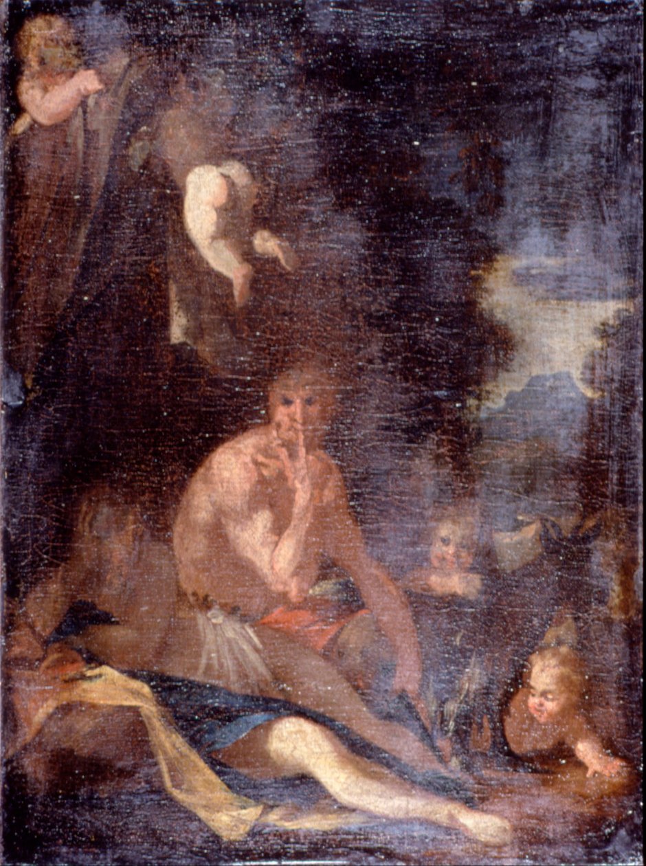 若虫和色狼 作者 尼古拉斯·普桑（Nicolas Poussin）