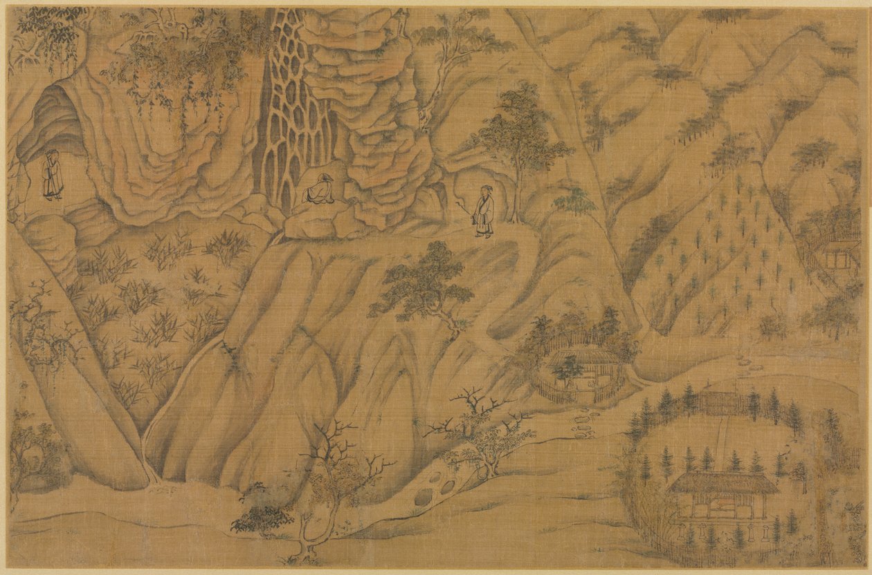 龙眠山居 作者 李公麟的追随者