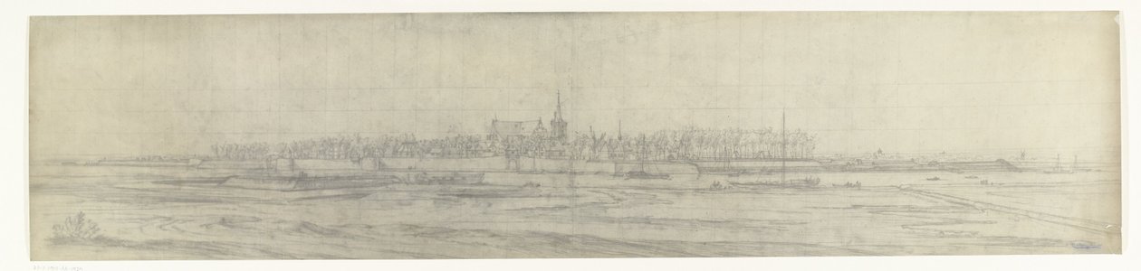 坟墓景观，1672 年
Adam Frans van der Meulen 1672 年绘制的法国入侵荷兰的图画照片，保存在戈贝兰博物馆（系列名称） 作者 莫罗兄弟